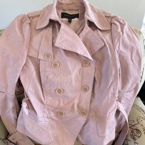 Light pink blazer coat